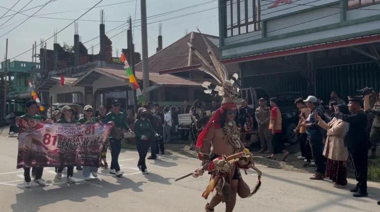 Karnaval Budaya Warnai Semarak HUT ke-81 RI di Malinau Kota