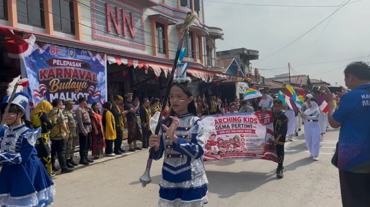 Karnaval Budaya Warnai Semarak HUT ke-81 RI di Malinau Kota