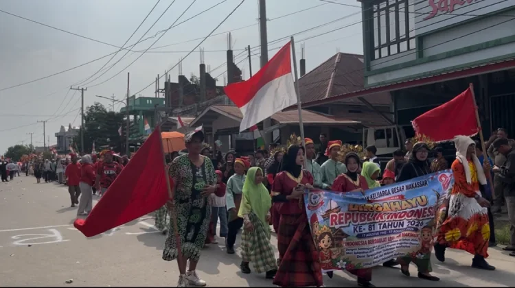 Karnaval Budaya Warnai Semarak HUT ke-81 RI di Malinau Kota