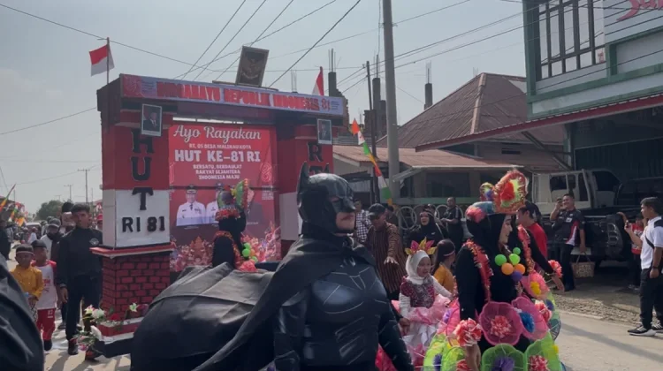 Karnaval Budaya Warnai Semarak HUT ke-81 RI di Malinau Kota