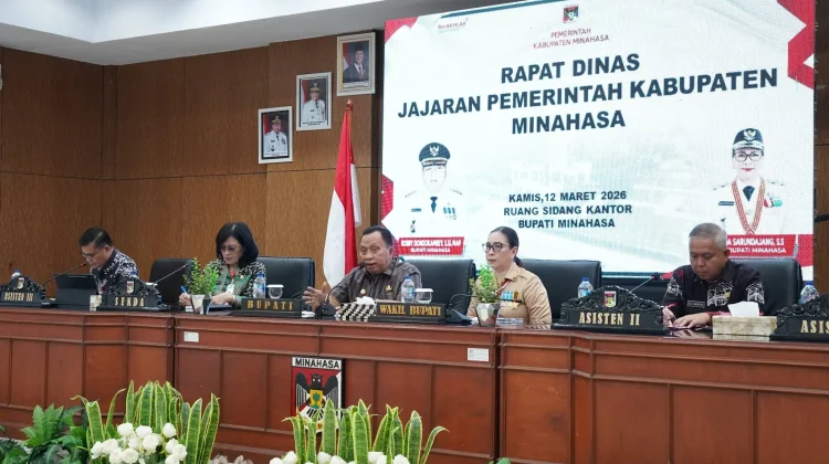 Pemkab Minahasa Gelar Rapat Dinas, Bupati Tekankan Peningkatan Kinerja ASN