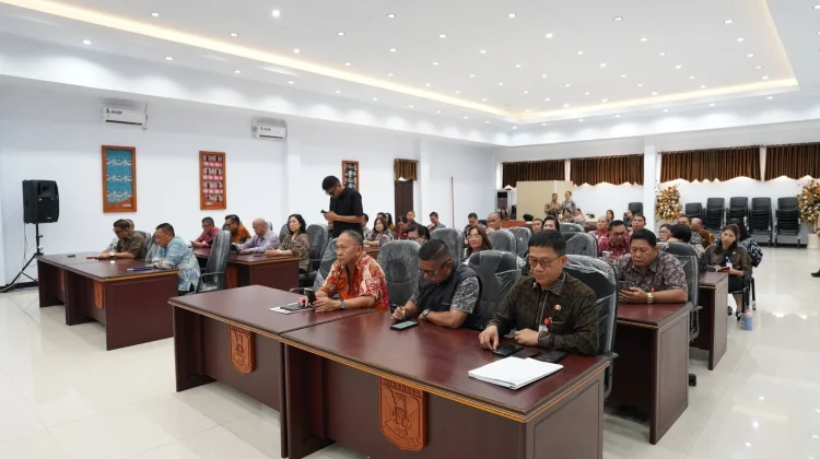 Pemkab Minahasa Gelar Rapat Dinas, Bupati Tekankan Peningkatan Kinerja ASN