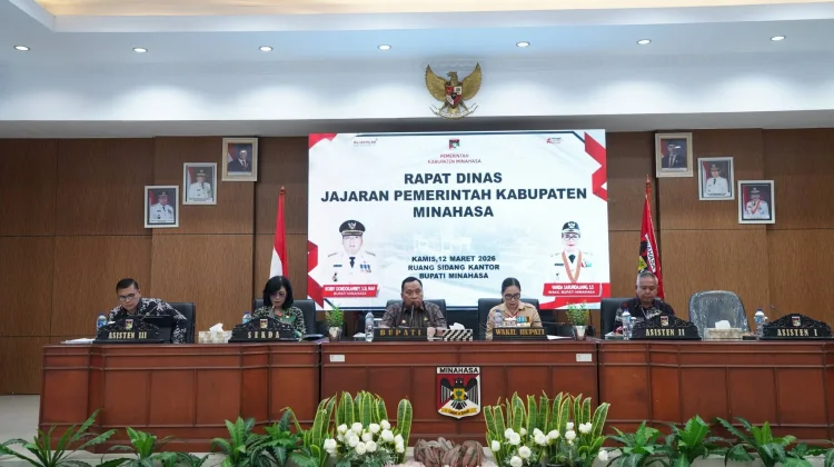 Pemkab Minahasa Gelar Rapat Dinas, Bupati Tekankan Peningkatan Kinerja ASN