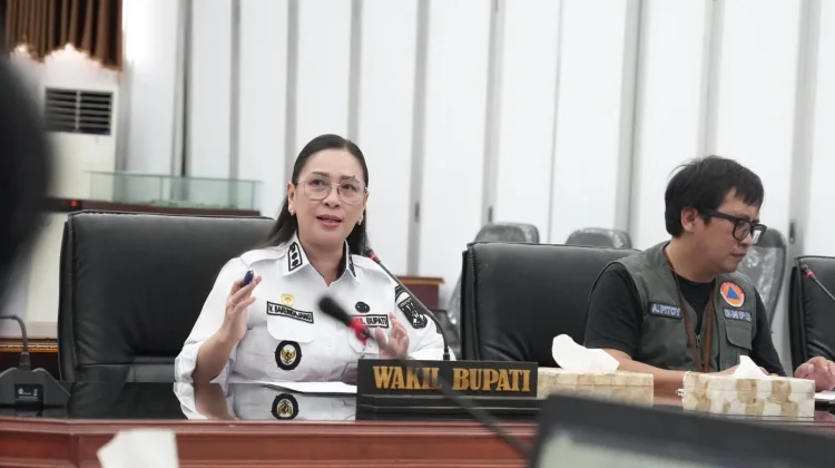 Minahasa Susun Dokumen R3P Pasca Bencana, Wabup Vanda: Data Harus Akurat