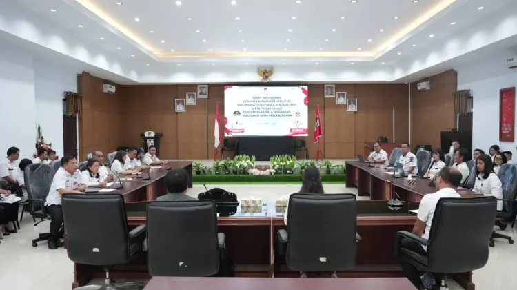 Minahasa Susun Dokumen R3P Pasca Bencana, Wabup Vanda: Data Harus Akurat