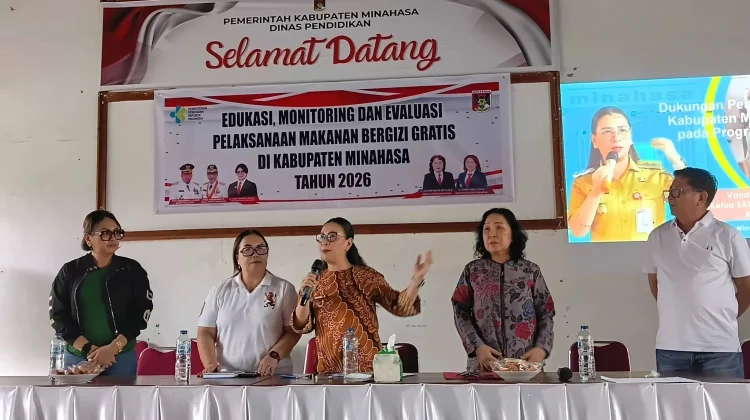 Wabup Vanda Sarundajang Tegaskan Pentingnya Monitoring Program MBG