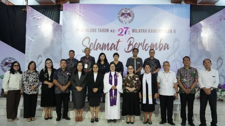 Ibadah Syukur HUT ke-27 GMIM Wilayah Kawangkoan Dua