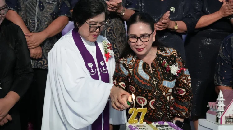 Ibadah Syukur HUT ke-27 GMIM Wilayah Kawangkoan Dua