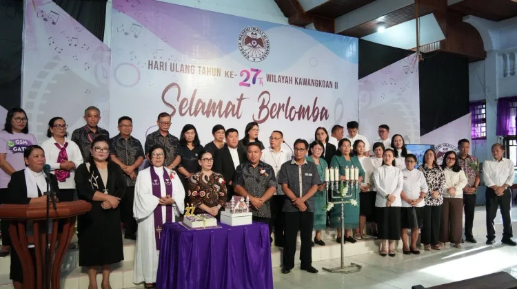 Ibadah Syukur HUT ke-27 GMIM Wilayah Kawangkoan Dua