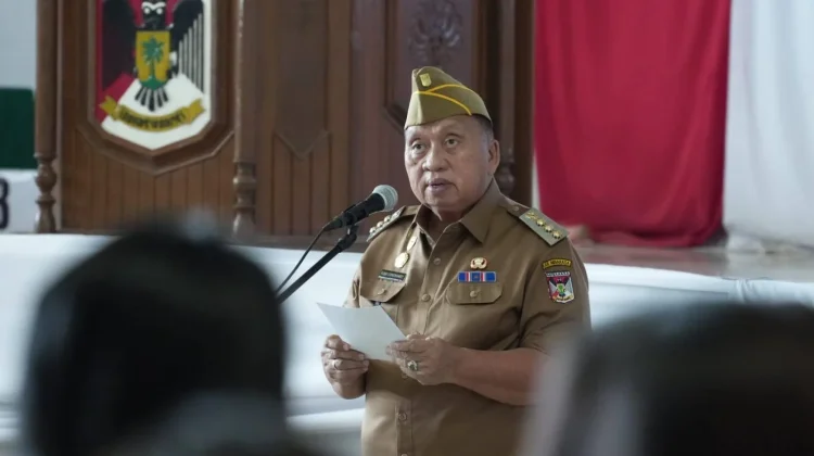Bupati Minahasa Pimpin Apel Kerja Tegaskan Komitmen Pelayanan Publik
