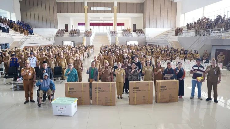 Bupati Minahasa Pimpin Apel Kerja Tegaskan Komitmen Pelayanan Publik