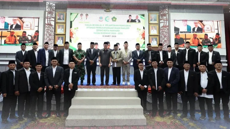 Moment Pelantikan IPIM Manado 2026-2031