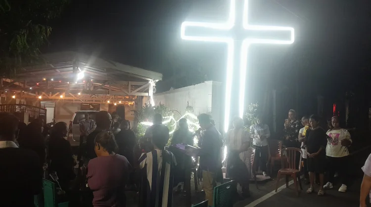 Moment Ibadah Pemaknaan di GMIM Paulus TWM Manado