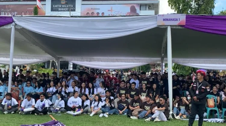 Kemeriahan Selebrasi Paskah dan 100 Tahun Gerakan Pemuda GMIM