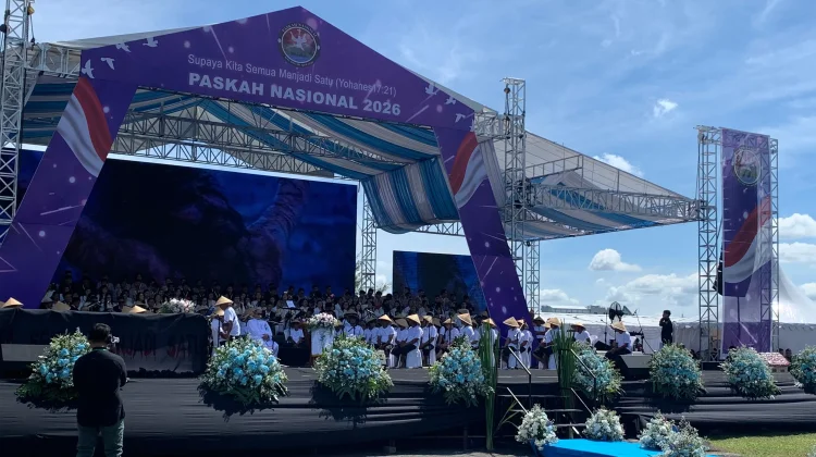 Kemeriahan Puncak Paskah Nasional 2026 di Manado