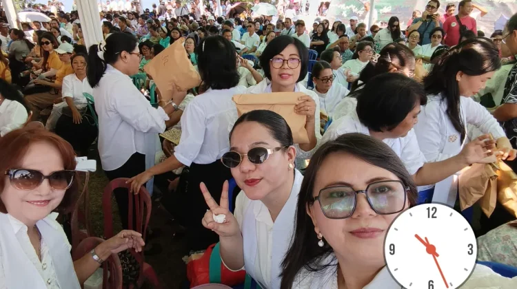Moment Pelayan Khusus saat Bertugas di Paskah Nasional Manado 2026