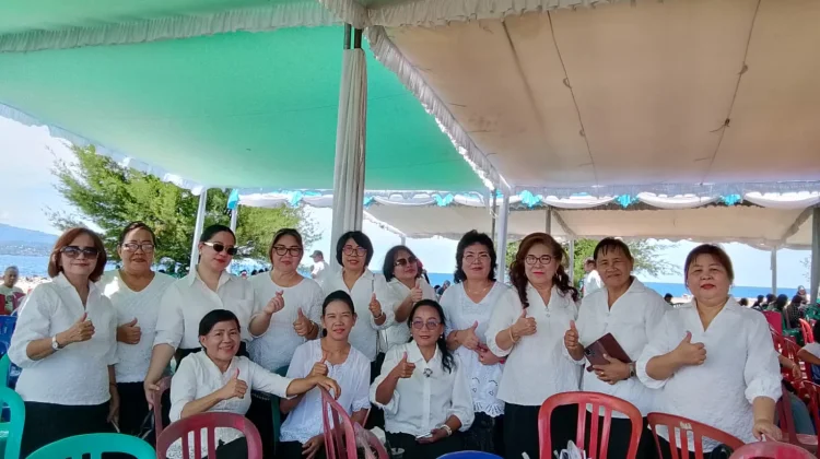 Moment Pelayan Khusus saat Bertugas di Paskah Nasional Manado 2026