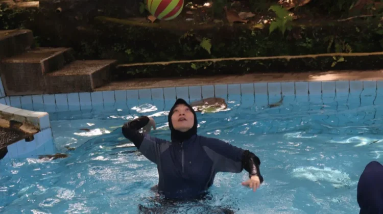 Moment Lomba Voli Kolam Paskah RRI Manado