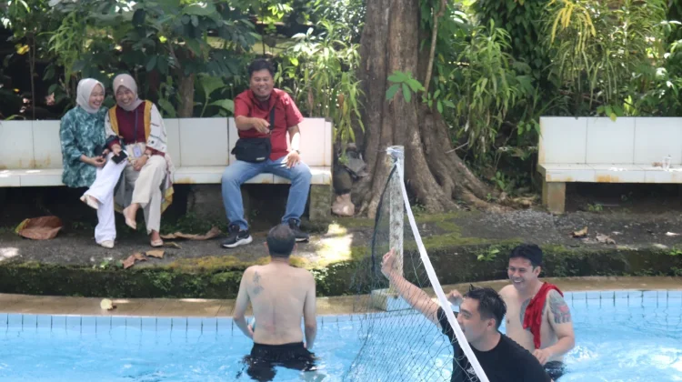 Moment Lomba Voli Kolam Paskah RRI Manado