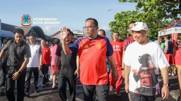 Moment Hari Berolahraga Manado 2026