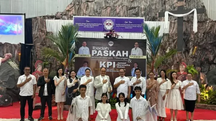 Moment Ibadah KPI di Jemaat Maranatha Kuhun