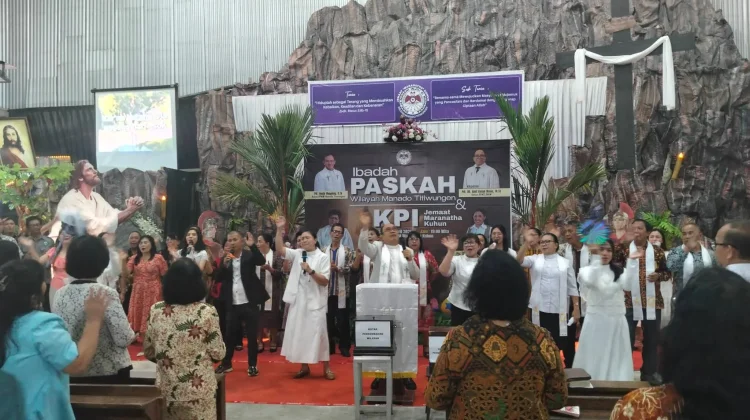 Moment Ibadah KPI di Jemaat Maranatha Kuhun