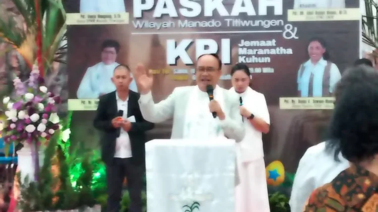 Moment Ibadah KPI di Jemaat Maranatha Kuhun