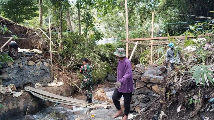 Jembatan Sungai Abuang di Wioi Dua Capai 45,35 Persen
