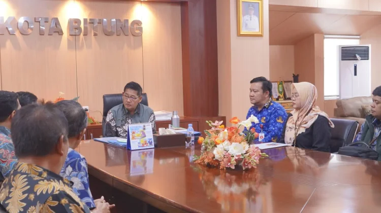Moment Kerjasama BPS dan Pemkot Bitung