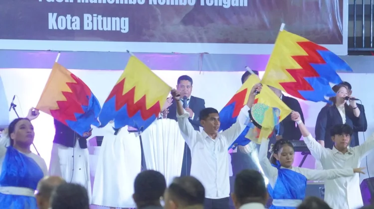Moment Paskah Terpadu GPDI se Bitung
