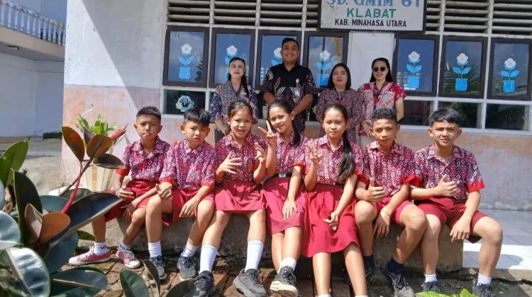 Berjalan Lancar, SD GMIM 61 Klabat Gelar TKA Tahun 2026