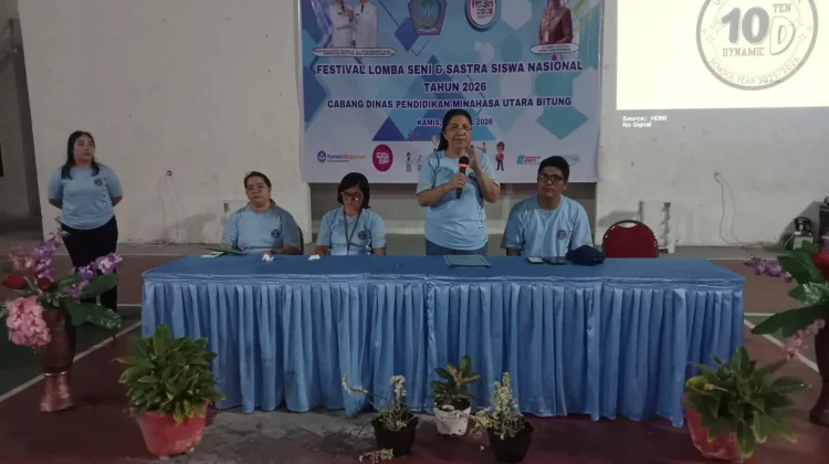 Moment Penutupan FLS3N Minut Bitung 2026
