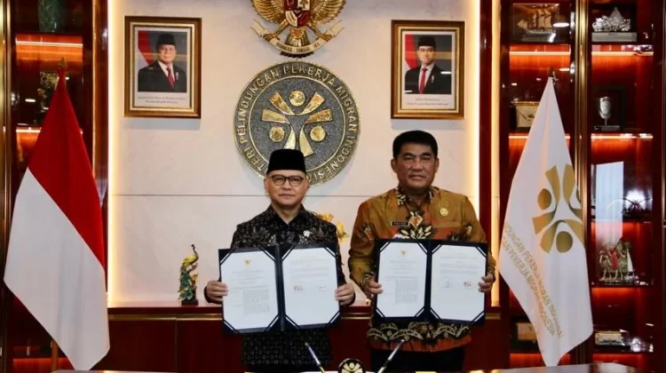 Teken Kerja Sama, Gubernur Sulut Pastikan PMI Sulut Berangkat Legal dan Kompeten