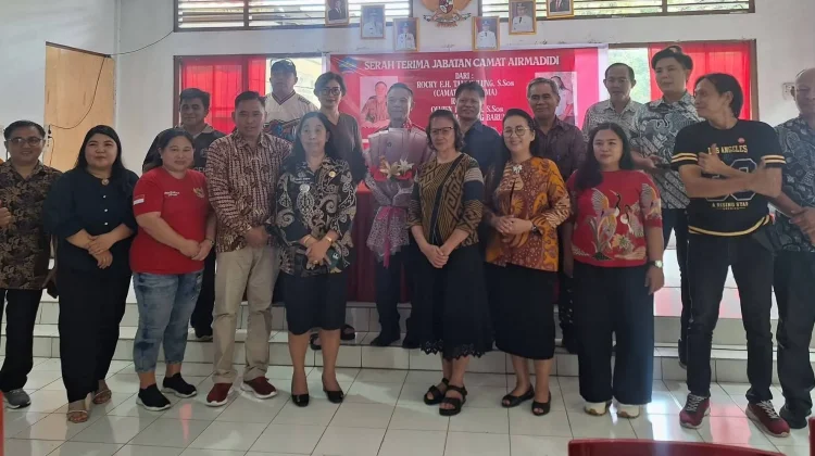 Pasca Rotasi, Jabatan Camat Airmadidi Berganti Pandean Gantikan Tangkulung