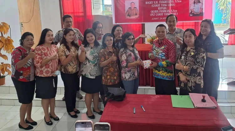 Pasca Rotasi, Jabatan Camat Airmadidi Berganti Pandean Gantikan Tangkulung