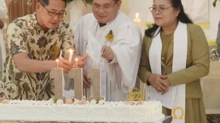Moment HUT ke-111 GMIM Pinokalan Bitung
