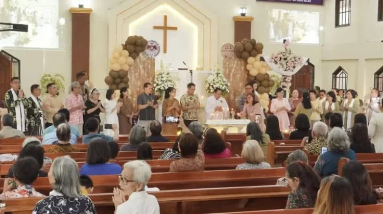 Moment HUT ke-111 GMIM Pinokalan Bitung