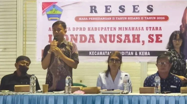 Ifondah Nusah Reses di Desa Tumaluntung