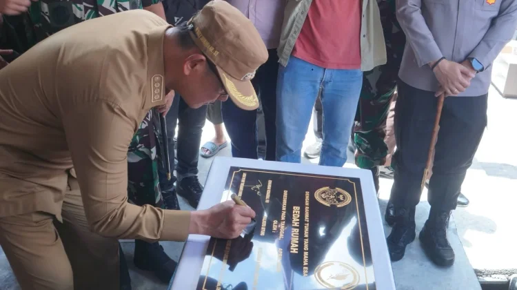 Moment Sukses Program Bedah Rumah di Kota Bitung