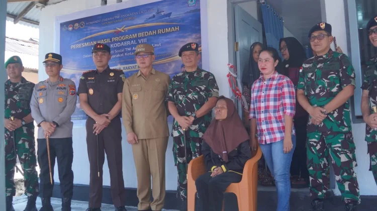 Moment Sukses Program Bedah Rumah di Kota Bitung
