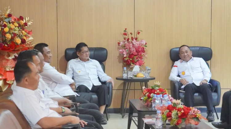 Moment Audiensi Kakanwil Kementrian Hukum di Kota Bitung