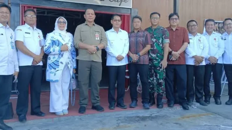 Moment Kunjungan Dirjen Bina Pemerintahan Desa di Bitung