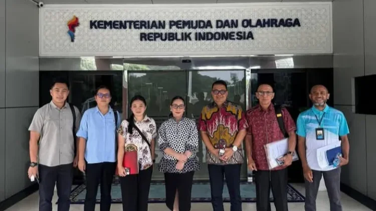Kunker Pemkab Minahasa di Kemenpora RI