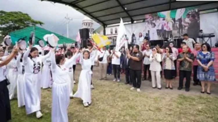 Moment HUT GSJA Indonesia di Langowan Minahasa