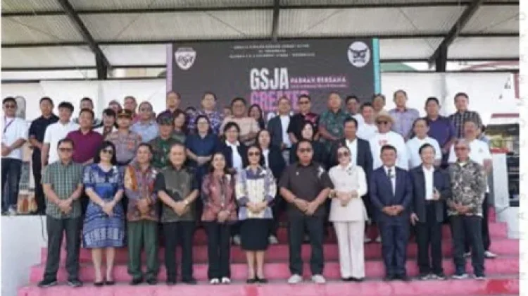 Moment HUT GSJA Indonesia di Langowan Minahasa
