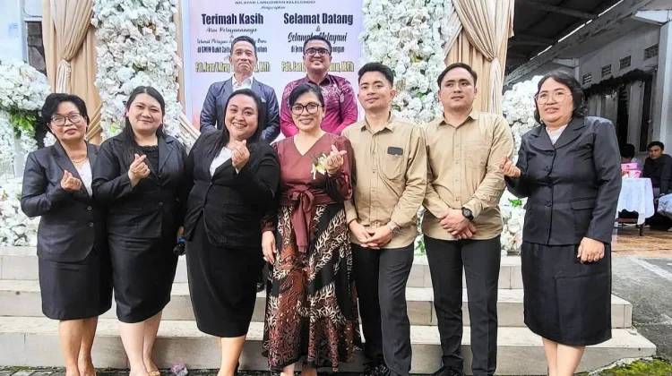 Sertijab Ketua BPMJ GMIM Sion Noongan