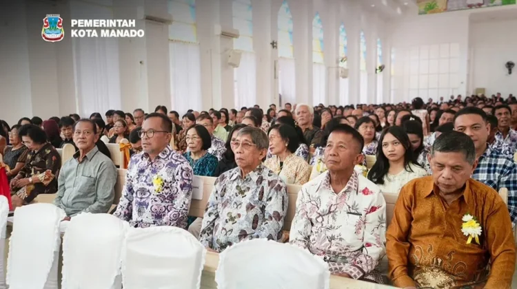 Moment Pengutusan dan Sambut Pendeta di GMIM Imanuel Bahu