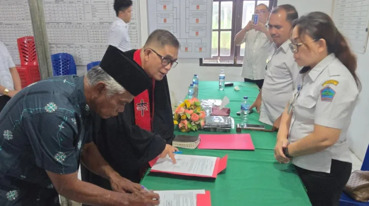 Pelantikan 2 Jabatan Perangkat Desa Pinilih