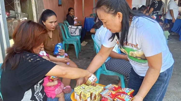 Sehat Bersama Masyarakat, Pemdes Tumaluntung Dukung Program Posyandu