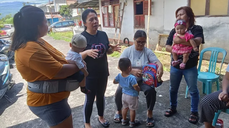 Sehat Bersama Masyarakat, Pemdes Tumaluntung Dukung Program Posyandu